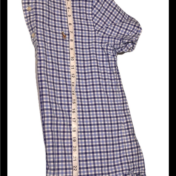 Polo by Ralph Lauren Blue Checkered Shirt - Picture 9 of 9